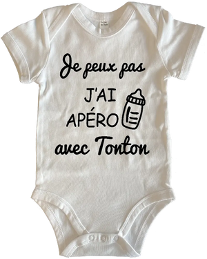 Body je peux pas j'ai apéro avec tonton - Lafourgoneta