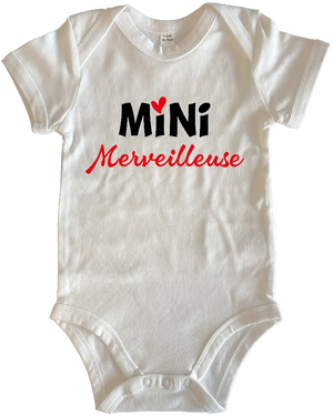 Body Mini merveilleuse - Lafourgoneta