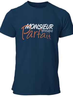 T-shirt Monsieur presque parfait La Fourgoneta