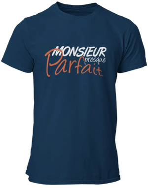T-shirt Monsieur presque parfait La Fourgoneta