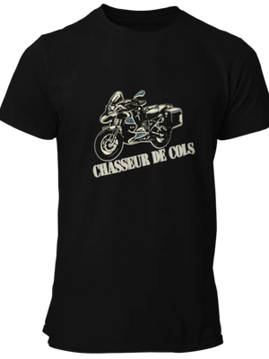 T-shirt Chasseur de cols en BMW GS La Fourgoneta
