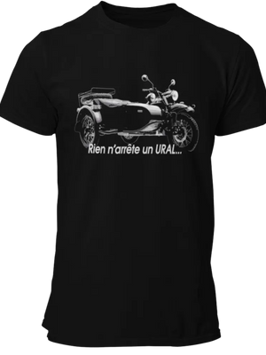 T-shirt Rien n'arrête un URAL (les vrais savent ;) La Fourgoneta