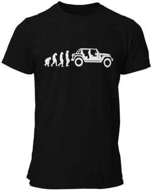 T-shirt Evolution Jeep La Fourgoneta