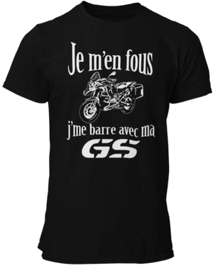 T-shirt Je m'en fous, j'me barre avec ma GS La Fourgoneta