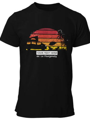 T-shirt Calif camper La Fourgoneta