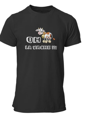 T-shirt Oh la vache - Lafourgoneta