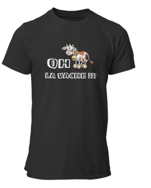 T-shirt Oh la vache - Lafourgoneta