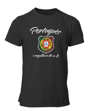 T-shirt Português e orgulhoso de sê-lo - Lafourgoneta