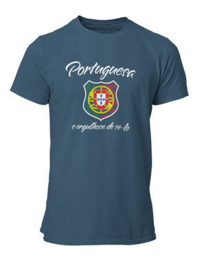 T-shirt Portuguesa e orgulhosa de sê-lo - Lafourgoneta