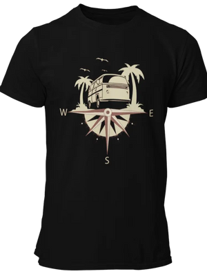 T-shirt compass combi La Fourgoneta
