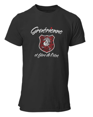 T-shirt Gruérienne et fière de l'être - Lafourgoneta