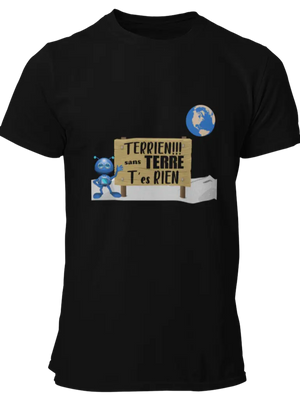 T-shirt Terrien sans terre La Fourgoneta