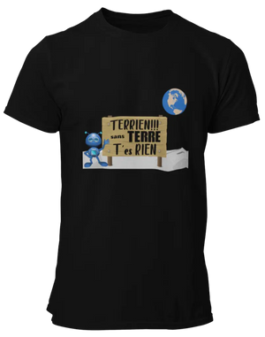 T-shirt Terrien sans terre La Fourgoneta