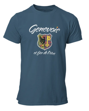 T-shirt Genevois et fier de l'être - Lafourgoneta