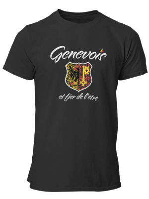 T-shirt Genevois et fier de l'être - Lafourgoneta