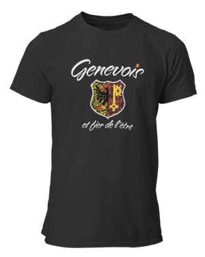 T-shirt Genevois et fier de l'être - Lafourgoneta