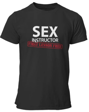 T-shirt SEX INSTRUCTOR La Fourgoneta