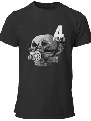 T-shirt Flat 4 LaFourgoneta