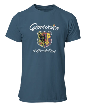 T-shirt Genevoise et fière de l'être - Lafourgoneta