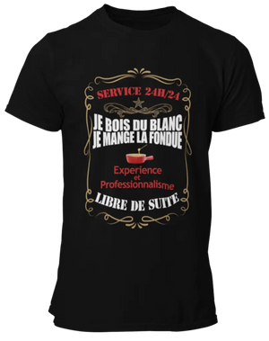 T-shirt service 24h/24 La Fourgoneta