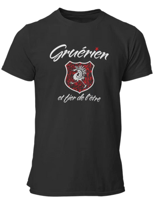 T-shirt Gruérien et fier de l'être - Lafourgoneta