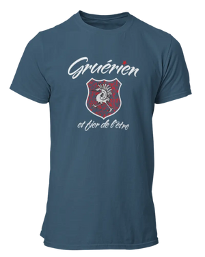 T-shirt Gruérien et fier de l'être - Lafourgoneta