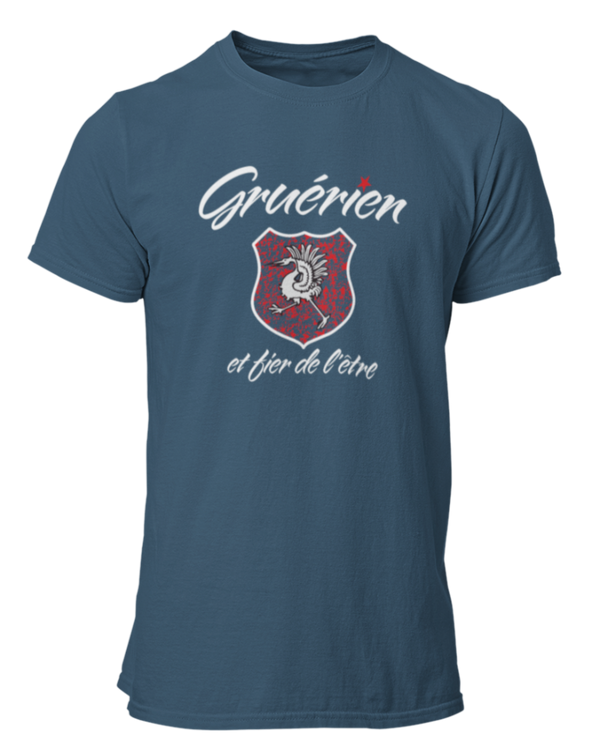 T-shirt Gruérien et fier de l'être