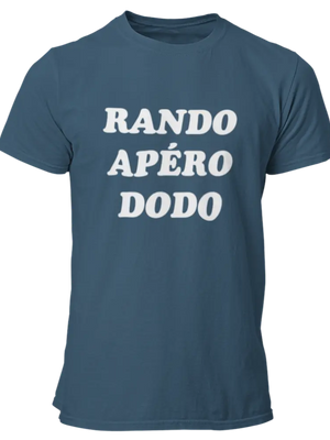 T-shirt Rando apéro dodo LaFourgoneta
