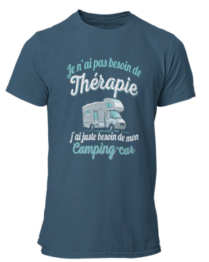 T-shirt Je n'ai pas besoin de thérapie j'ai juste besoin de mon camping-car - Lafourgoneta