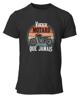 T-shirt Vieux motard que jamais - Lafourgoneta