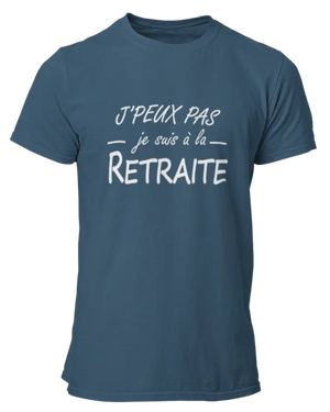 T-shirt J'peux pas je suis à la retraite LaFourgoneta