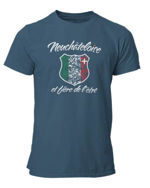 T-shirt Neuchâteloise et fière de l'être - Lafourgoneta
