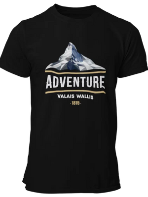 T-shirt Valais Wallis La Fourgoneta