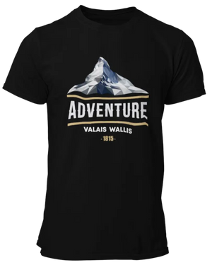 T-shirt Valais Wallis La Fourgoneta