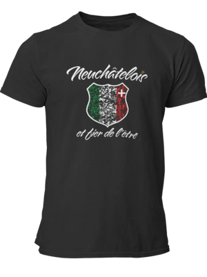 T-shirt Neuchâtelois et fier de l'être - Lafourgoneta