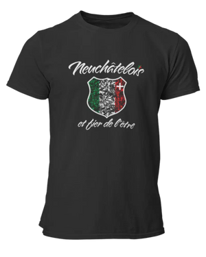 T-shirt Neuchâtelois et fier de l'être - Lafourgoneta