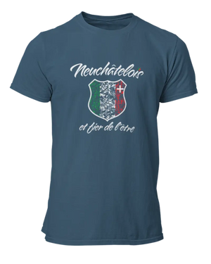T-shirt Neuchâtelois et fier de l'être - Lafourgoneta