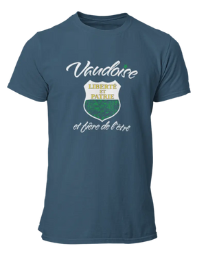T-shirt Vaudoise et fière de l'être - Lafourgoneta