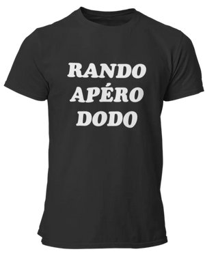 T-shirt Rando apéro dodo LaFourgoneta
