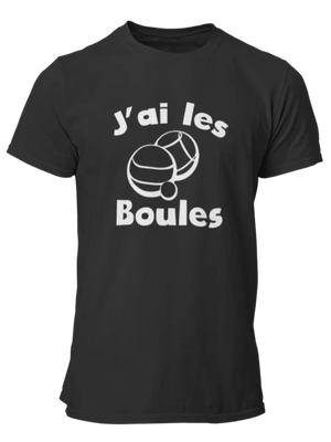 T-shirt J'ai les boules-pétanque - Lafourgoneta