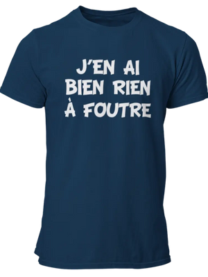 T-shirt J'en ai bien rien à foutre La Fourgoneta