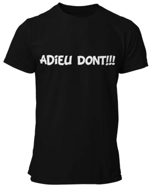 T-shirt Adieu dont!!! La Fourgoneta