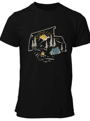 T-shirts Combi campervan La Fourgoneta