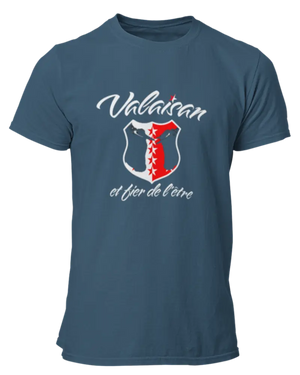 T-shirt Valaisan et fier de l'être - Lafourgoneta