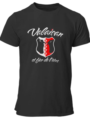 T-shirt Valaisan et fier de l'être - Lafourgoneta