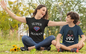 T-shirt Super Maman La Fourgoneta