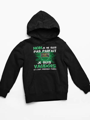 Sweat Non je ne suis pas parfait je suis vaudois - Lafourgoneta