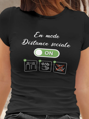 T-shirt distance sociale La Fourgoneta