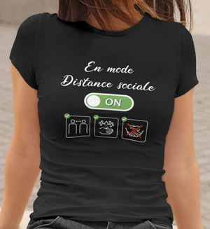 T-shirt distance sociale La Fourgoneta