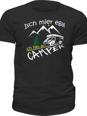 T-shirt Isch mier egal ichhau ab i camper La Fourgoneta